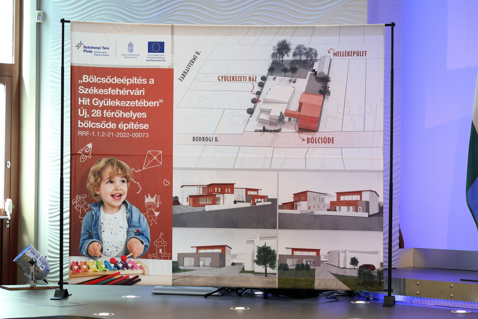 Új bölcsőde épül Feketehegy-Szárazréten a Bodrogi utcában